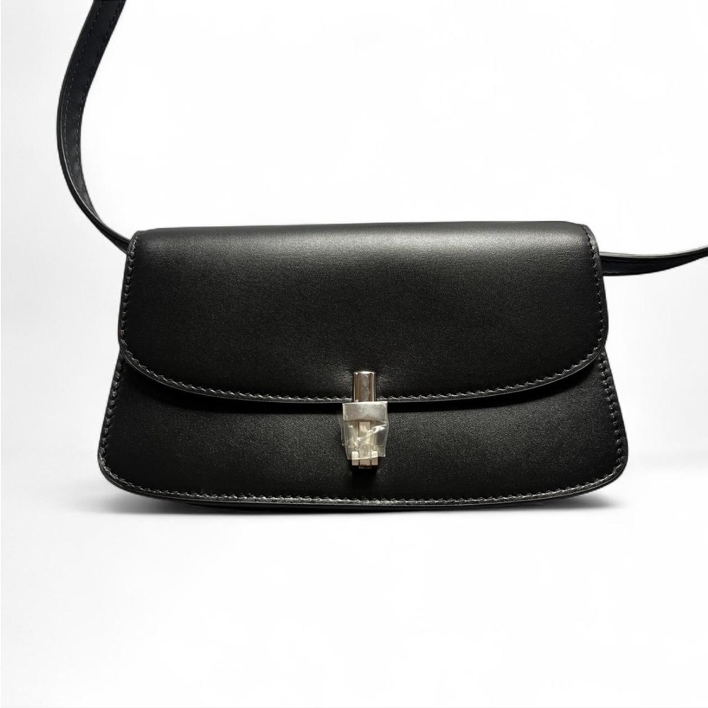 The Row E/W Sofia leather shoulder bag